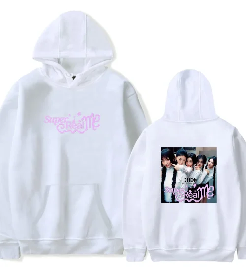 Illit Super Real Me Album Cover Hoodie