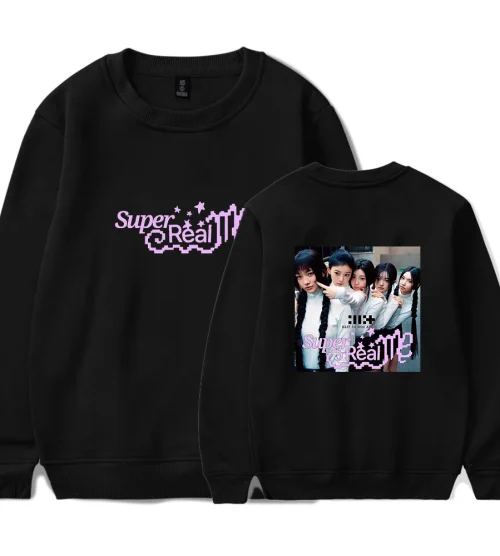 Illit Super Real Me Album Cover Sweatshirt